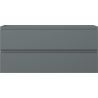 Mexen Orio dulap baie pentru lavoar 100 cm, 2 sertare, grafit mat - 91A10-10047-2-BFF66