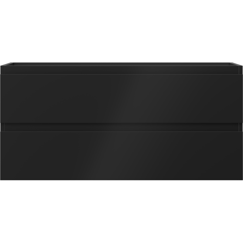 Mexen Orio dulap suspendat pentru baie 100 cm, 2 sertare, negru mat - 91A10-10047-2-BFF71