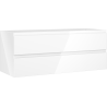 Dulap pentru baie Mexen Orio sub chiuvetă 120 cm, 2 sertare, alb lucios - 91A10-12047-2-BFF00