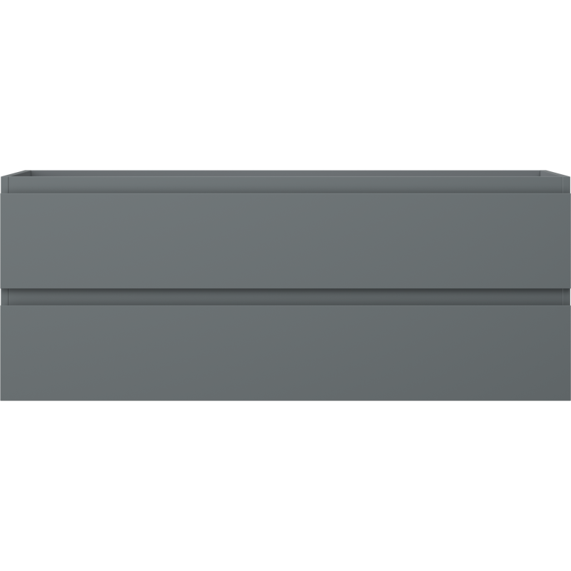Mexen Orio dulap baie sub chiuvetă 120 cm, 2 sertare, grafit mat - 91A10-12047-2-BFF66