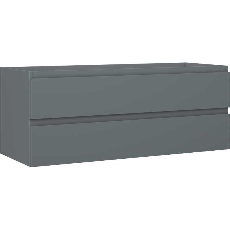 Mexen Orio dulap baie sub chiuvetă 120 cm, 2 sertare, grafit mat - 91A10-12047-2-BFF66