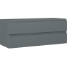 Mexen Orio dulap baie pentru chiuvetă 120 cm, 2 sertare, gri mat - 91A10-12047-2-BFF66
