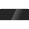 Mexen Orio dulap baie sub lavoar 120 cm, 2 sertare, negru lucios - 91A10-12047-2-BFF70