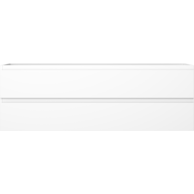 Mexen Orio fürdőszobai mosdószekrény 140 cm, 2 fiók, fehér matt - 91A10-14047-2-BFF01