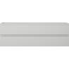 Mexen Orio fürdőszobai szekrény mosdó alá 140 cm, 2 fiók, szürke matt - 91A10-14047-2-BFF62