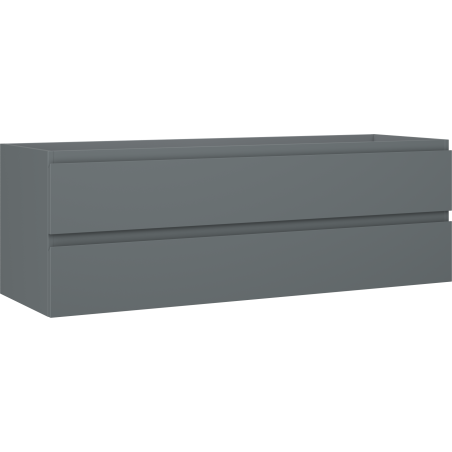 Mexen Orio dulap baie sub lavoar 140 cm, 2 sertare, grafit mat - 91A10-14047-2-BFF66