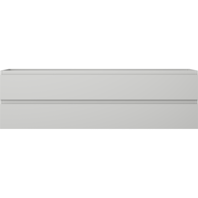 Mexen Orio fürdőszobai mosdószekrény 160 cm, 2 fiókkal, szürke matt - 91A10-16047-2-BFF62