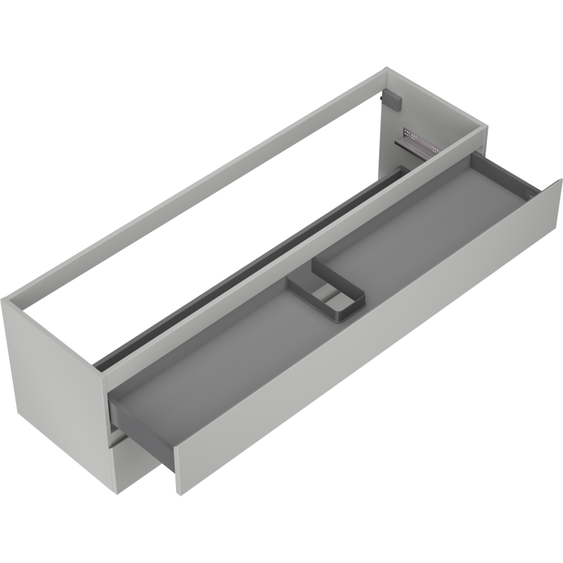 Mexen Orio dulap de baie sub lavoar 160 cm, 2 sertare, gri mat - 91A10-16047-2-BFF62
