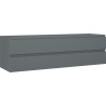 Mexen Orio dulap baie sub lavoar 160 cm, 2 sertare, grafit mat - 91A10-16047-2-BFF66