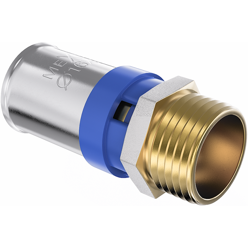 Mexen PEX-P mufă de compresie, presare PEX reducție 16 x 1/2 GZ - W97123-1612M-00