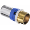 Mexen PEX-P conector cu clemă, presat PEX reducție 20 x 3/4 GZ - W97123-2034M-00