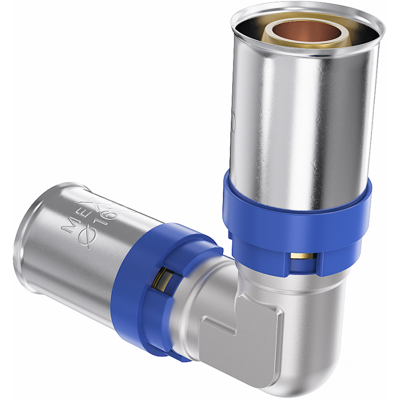 Mexen PEX-P préselhető kanyarkapocs, PEX 16 x 16 - W97124-1616-00