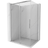 Mexen Rox cabină de duș culisantă 95 x 70 cm, transparent, crom - 8C2-095-070-01-00