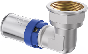 Mexen PEX-P préselt szöglet, PEX 16 x 1/2 belső menet - W97126-1612F-00