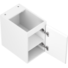 Mexen Orio fürdőszobai mosdószekrény 30 cm, 1 ajtós, fehér matt - 91A11-03047-1-BF01