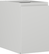 Mexen Orio fürdőszobai mosdószekrény 30 cm, 1 ajtó, szürke matt - 91A11-03047-1-BF62