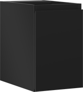 Mexen Orio dulap de baie sub chiuvetă 30 cm, 1 ușă, negru mat - 91A11-03047-1-BF71