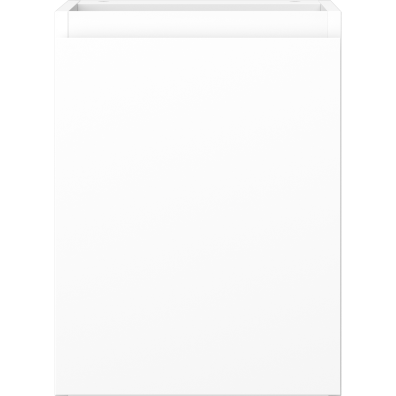 Mexen Orio fürdőszobai szekrény mosdó alá, 35 cm, 1 ajtó, matt fehér - 91A11-03547-1-BF01