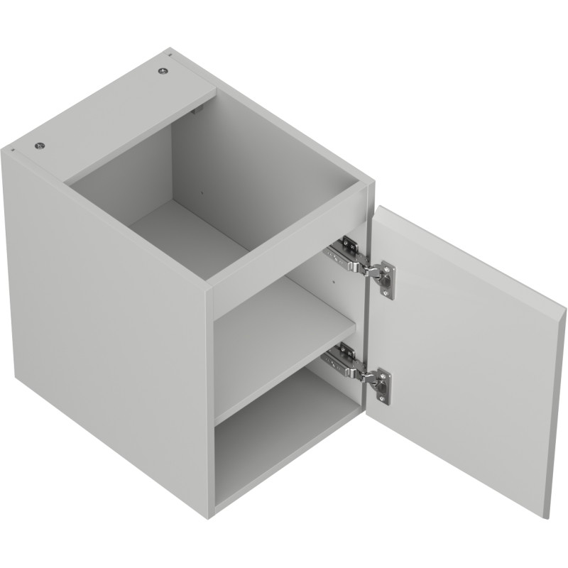 Mexen Orio dulap de baie pentru lavoar 35 cm, 1 ușă, gri mat - 91A11-03547-1-BF62