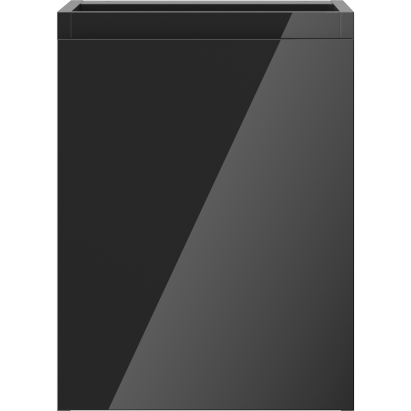 Mexen Orio dulap baie sub lavoar 35 cm, 1 ușă, negru lucios - 91A11-03547-1-BF70