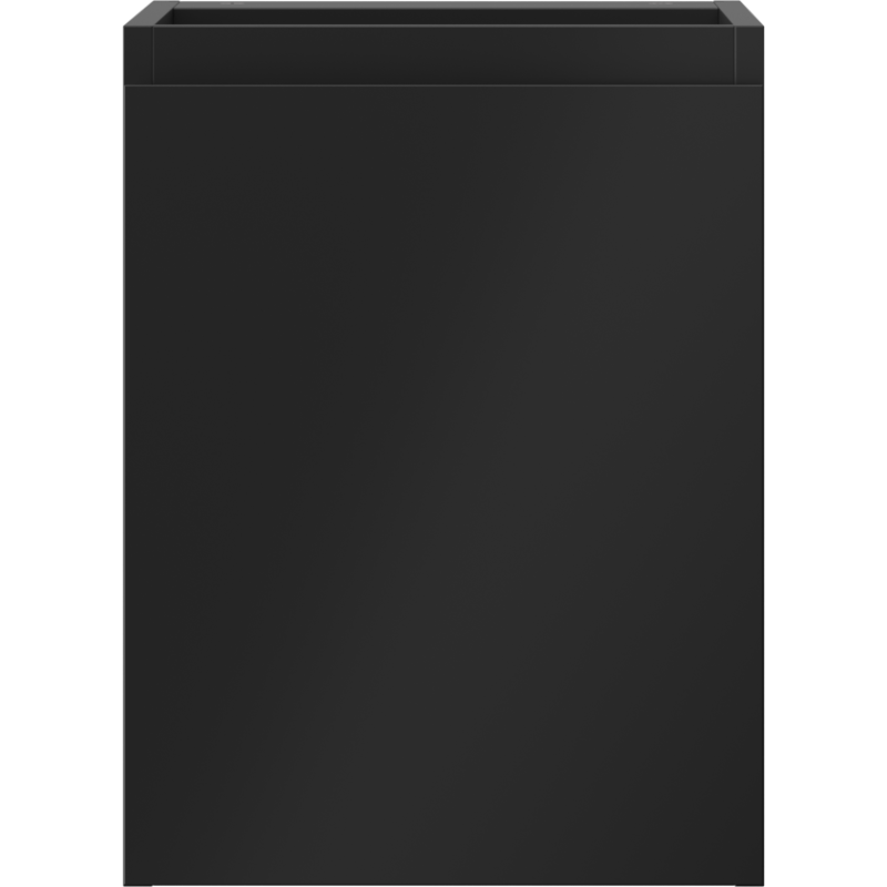 Mexen Orio 35 cm-es fürdőszobai mosdószekrény, 1 ajtó, fekete matt - 91A11-03547-1-BF71