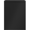 Mexen Orio dulap de baie pentru lavoar de 35 cm, 1 ușă, negru mat - 91A11-03547-1-BF71