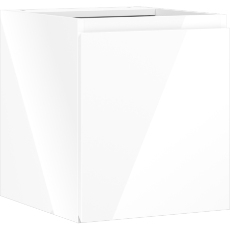 Mexen Orio fürdőszobai mosdó alatti szekrény 40 cm, 1 ajtó, fényes fehér - 91A11-04047-1-BF00