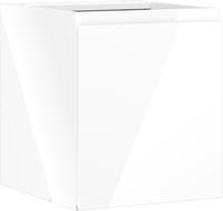 Mexen Orio fürdőszobai mosdó alatti szekrény 40 cm, 1 ajtó, fényes fehér - 91A11-04047-1-BF00