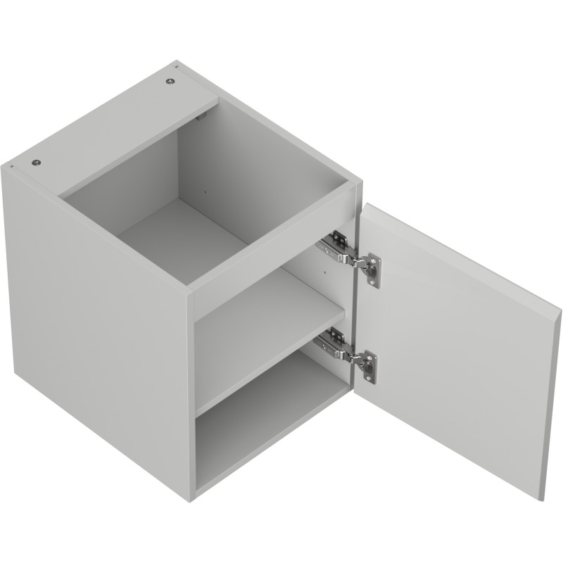 Mexen Orio dulap de baie pentru lavoar 40 cm, 1 ușă, gri mat - 91A11-04047-1-BF62