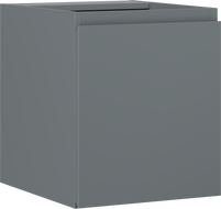 Mexen Orio dulap baie sub chiuvetă 40 cm, 1 ușă, grafit mat - 91A11-04047-1-BF66
