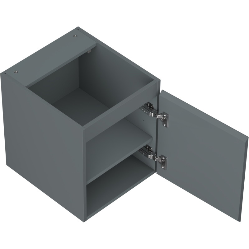 Mexen Orio dulap de baie pentru lavoar 40 cm, 1 ușă, grafit mat - 91A11-04047-1-BF66