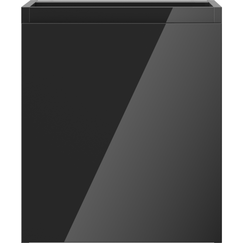 Mexen Orio dulap de baie sub lavoar 40 cm, 1 ușă, negru lucios - 91A11-04047-1-BF70