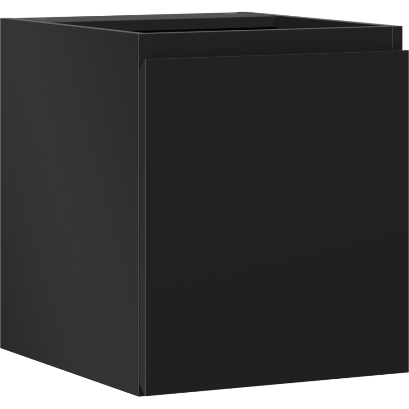 Mexen Orio dulap baie montat sub chiuvetă 40 cm, 1 ușă, negru mat - 91A11-04047-1-BF71