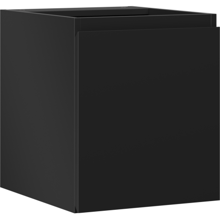 Mexen Orio dulap baie montat sub chiuvetă 40 cm, 1 ușă, negru mat - 91A11-04047-1-BF71