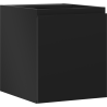 Mexen Orio dulap baie montat sub chiuvetă 40 cm, 1 ușă, negru mat - 91A11-04047-1-BF71