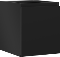 Mexen Orio fürdőszobaszekrény mosdó alá 40 cm, 1 ajtó, fekete matt - 91A11-04047-1-BF71