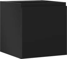 Mexen Orio 45 cm-es fürdőszobai mosdószekrény, 1 ajtó, fekete matt - 91A11-04547-1-BF71