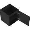 Mexen Orio dulap baie sub chiuvetă 45 cm, 1 ușă, negru mat - 91A11-04547-1-BF71