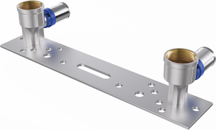 Mexen PEX-P falra szerelhető készlet, préselt PEX 16 x 1/2 BB - W97129-1612F-00