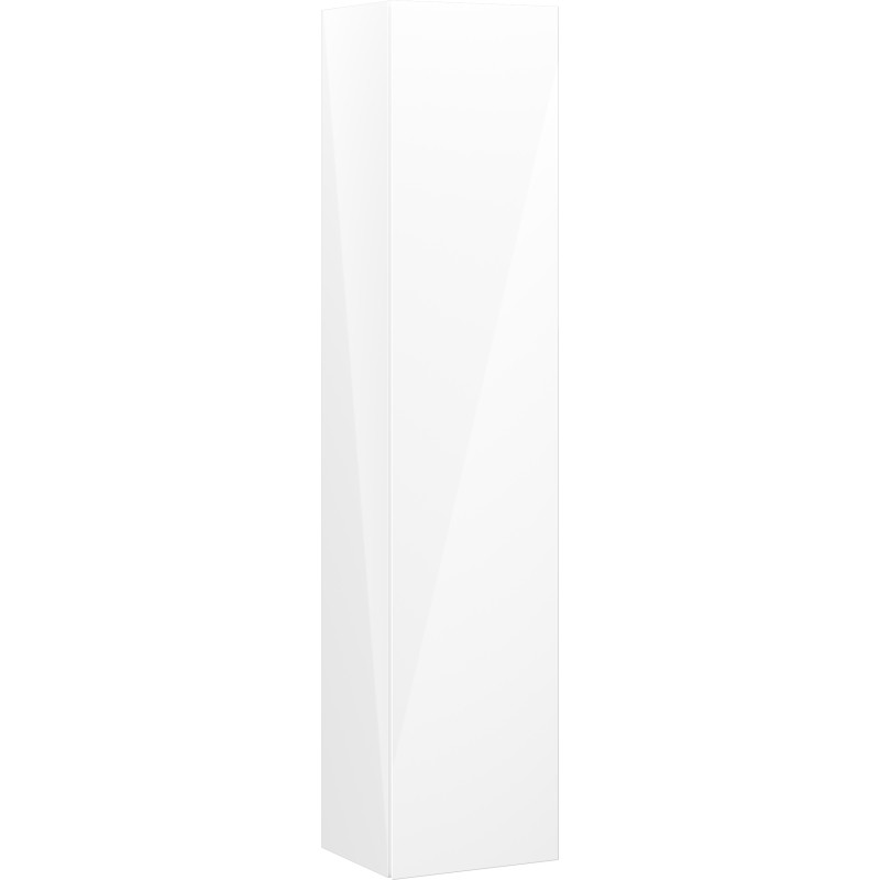 Mexen Orio coloană de baie 35 cm, 1 ușă, alb lucios - 91A11-03016-1-BF00