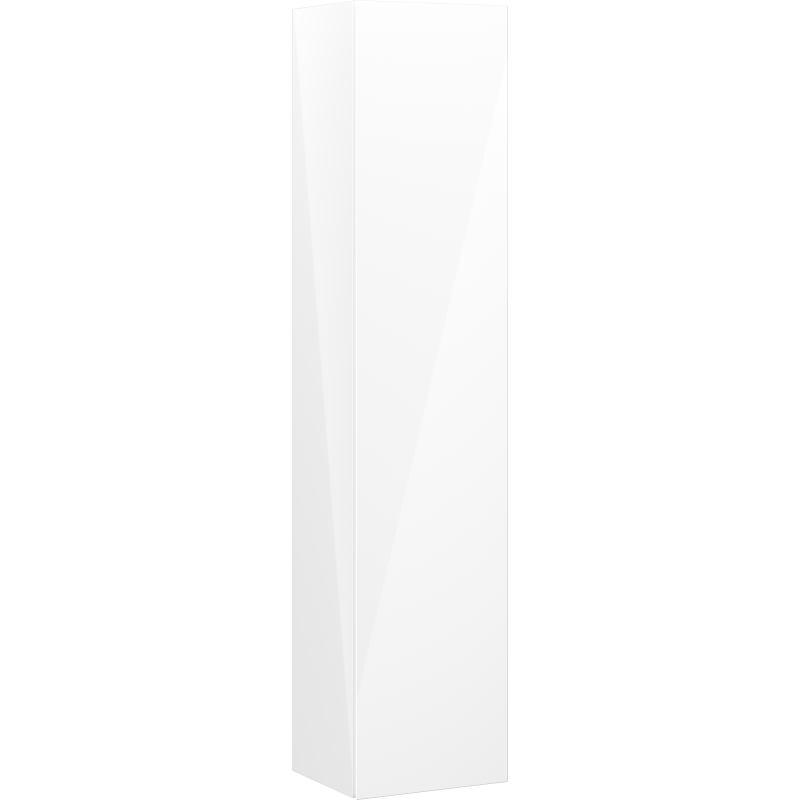 Mexen Orio dulap de baie 35 cm, 1 ușă, alb lucios - 91A11-03016-1-BF00
