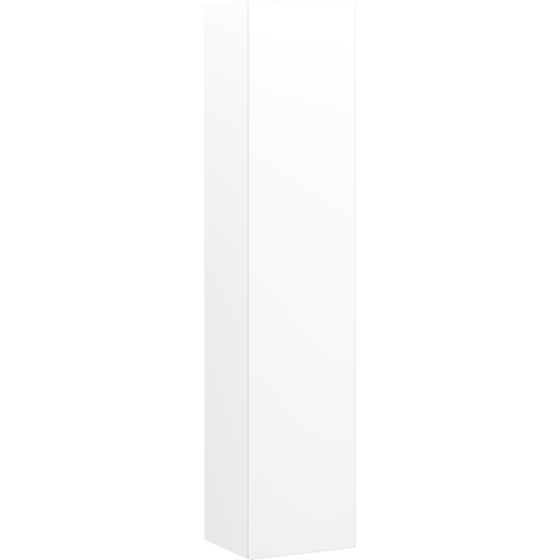 Mexen Orio fürdőszobai oszlop 35 cm, 1 ajtó, fehér matt - 91A11-03016-1-BF01
