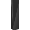 Mexen Orio dulap coloana de baie 35 cm, 1 ușă, negru lucios - 91A11-03016-1-BF70