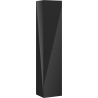Mexen Orio coloană de baie 35 cm, 2 uși, negru lucios - 91A11-03016-2-BF70