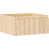 Mexen Rivel dulap baie pentru lavoar 50 cm, 1 sertar, texturat, stejar - 91A20-05023-1-BF81