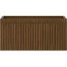 Mexen Rivel dulap de baie sub lavoar 50 cm, 1 sertar, canelat, nuc - 91A20-05023-1-BF86