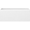 Mexen Rivel dulap de baie sub lavoar 60 cm, 1 sertar, canelat, alb mat - 91A20-06023-1-BF01