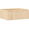 Dulap baie Mexen Rivel 60 cm, 1 sertar, canelat, stejar - 91A20-06023-1-BF81