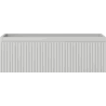 Mexen Rivel dulap de baie sub lavoar 70 cm, 1 sertar, striat, gri mat - 91A20-07023-1-BF62