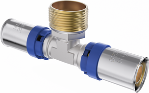 Mexen PEX-P teu compresibil, presat PEX 25 x 3/4 GZ x 25 - W97133-2534M25-00